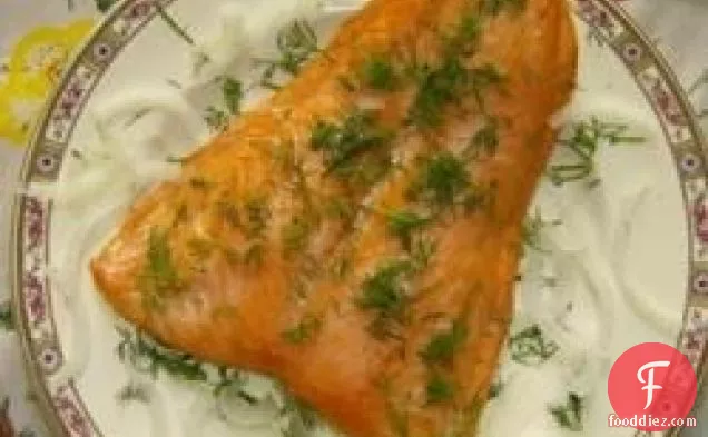 Grilled Gingered Salmon