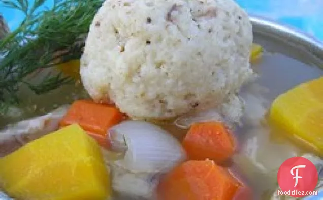 Angel Family Chicken Soup with Matzo Balls