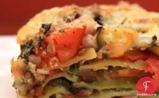 Sauceless Garden Lasagna