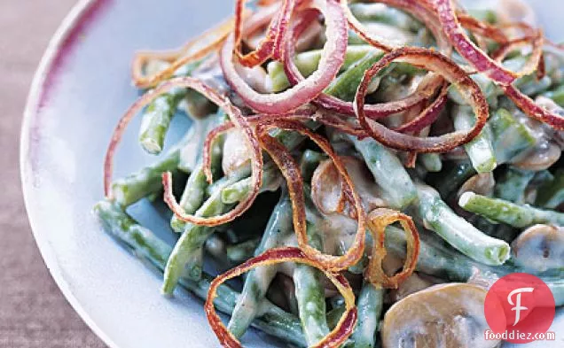 Green Beans with Mushrooms