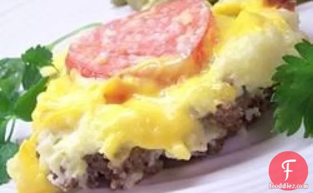 Herald's Impossibly Easy Cheeseburger Pie