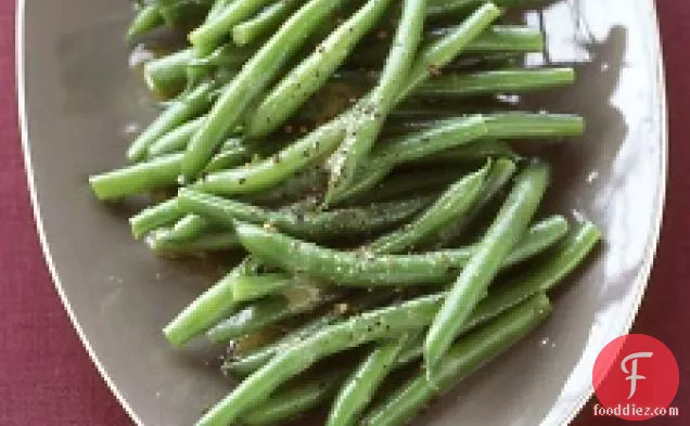 Green Beans With Vinaigrette