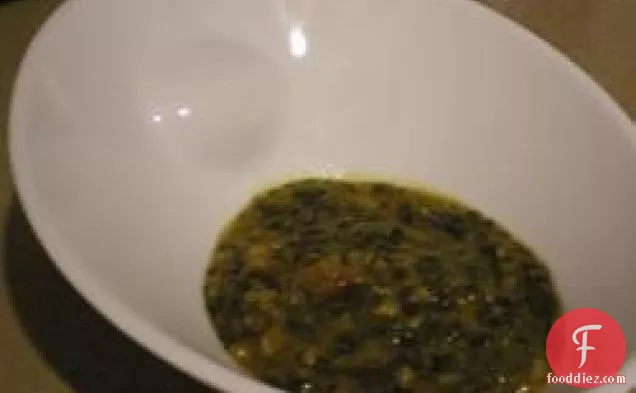 Moong Dal with Spinach