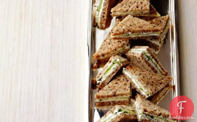 Herbed Goat Cheese Sandwiches