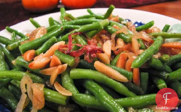 Brown Butter Green Beans With Almonds