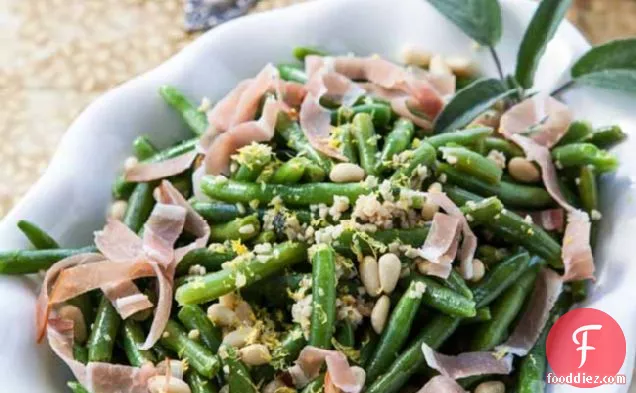 French Green Beans With Prosciutto And Pine Nuts