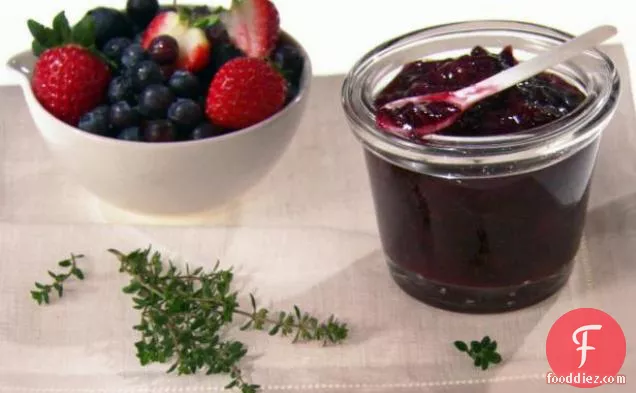 Mixed Berry and Thyme Jam
