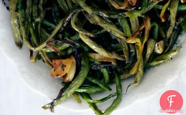 Slow-roasted Green Beans With Sage