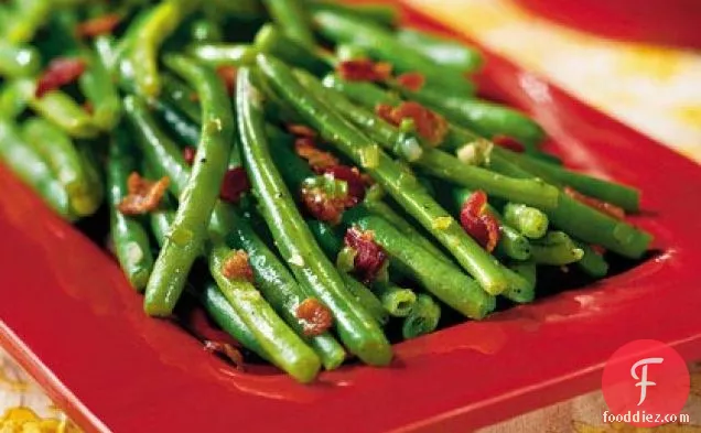 Sautéed Green Beans With Bacon