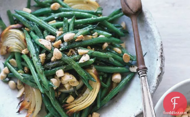 Lemon-roasted Green Beans With Marcona Almonds