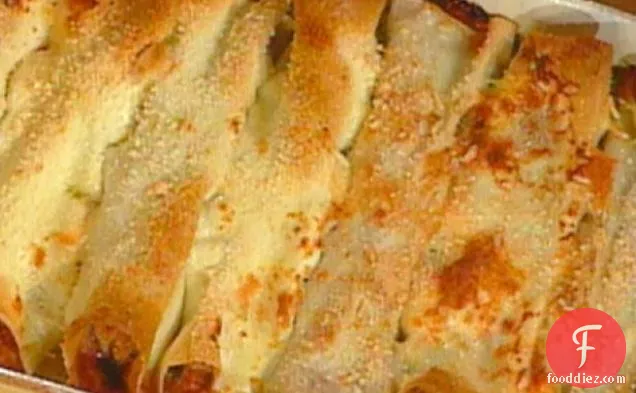 भरवां पास्ता, Sorrentine शैली: स्पेगेटी अल्ला Sorrentina