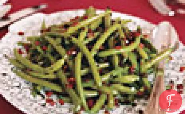 Green Beans with Sage and Pancetta