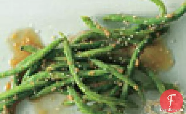 Ginger Garlic Green Beans