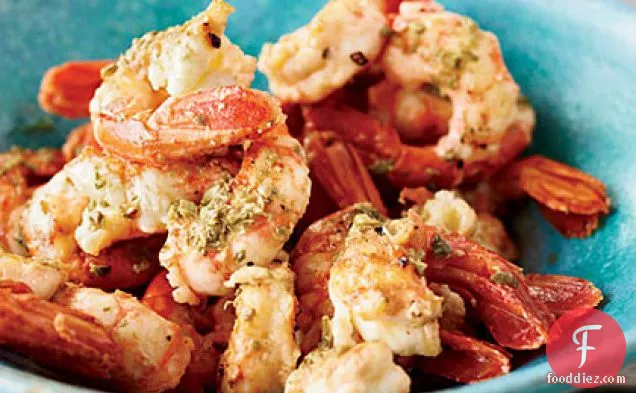 Grilled Shrimp with Oregano and Lemon