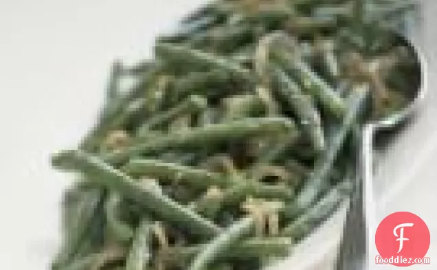 Green Beans With Glazed Shallots And Lemon
