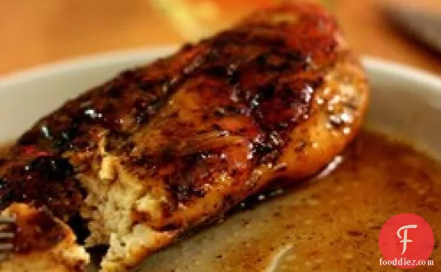 Rosemary Chicken with Orange-Maple Glaze
