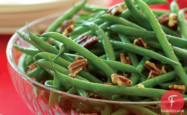 Brown-Butter Green Beans with Pecans