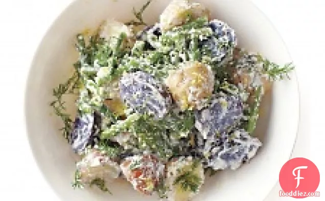 Potato Salad With Green Beans And Ricotta