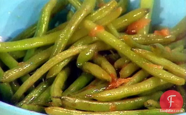Green Beans with Onion