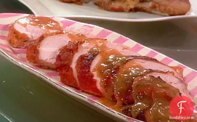 रोस्ट टर्की स्तन के साथ सूखी रगड़