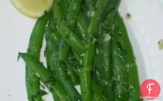 Lemon-parsley Green Beans