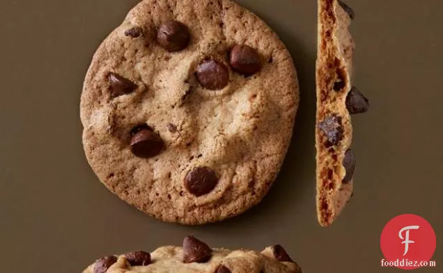 Crispy Chocolate Chip Cookies