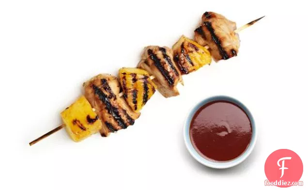 Chicken and Pineapple Skewers