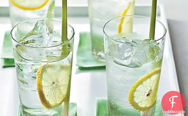Ginger-Lemongrass Soda