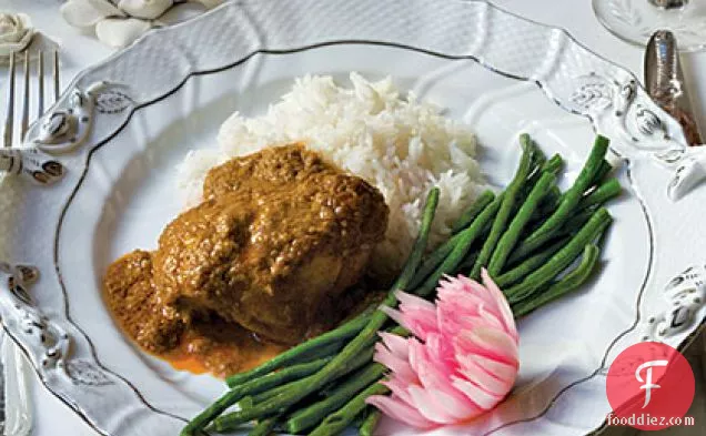 Curried-Coconut Chicken Rendang