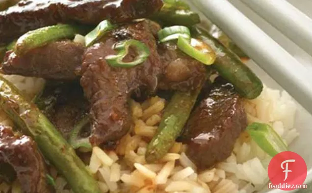 Beef And Green Bean Stir Fry