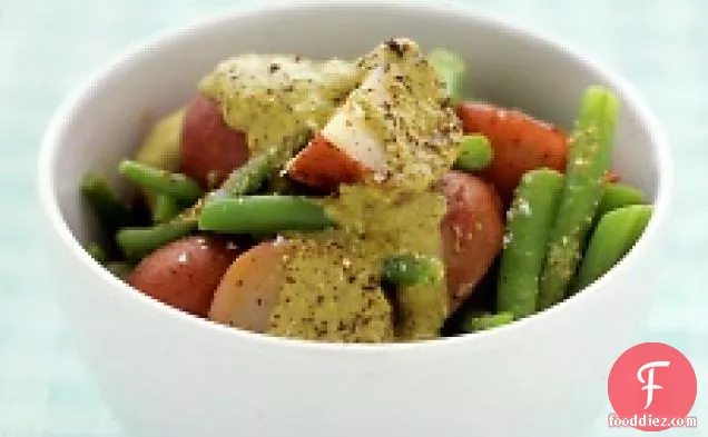 Green Bean And Potato Salad With Pesto