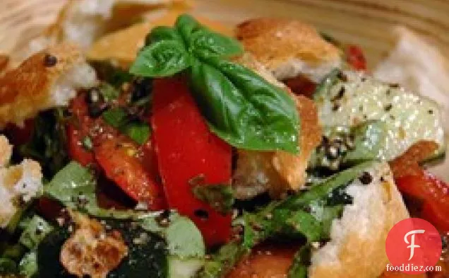 Mid-Summer Italian Bread Salad