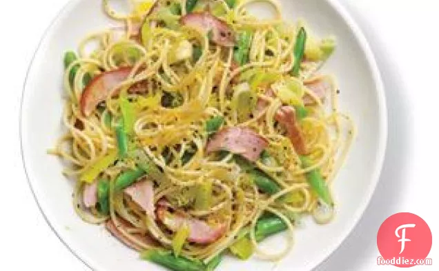 Pasta With Ham And Green Beans
