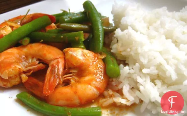 Shrimp And Green Beans Curry Recipe