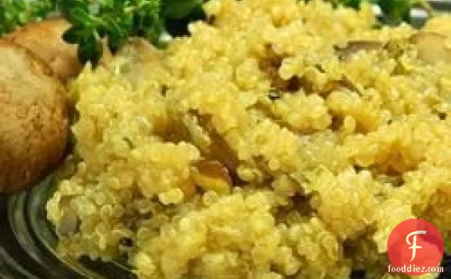 Quinoa Pilaf With Mushrooms
