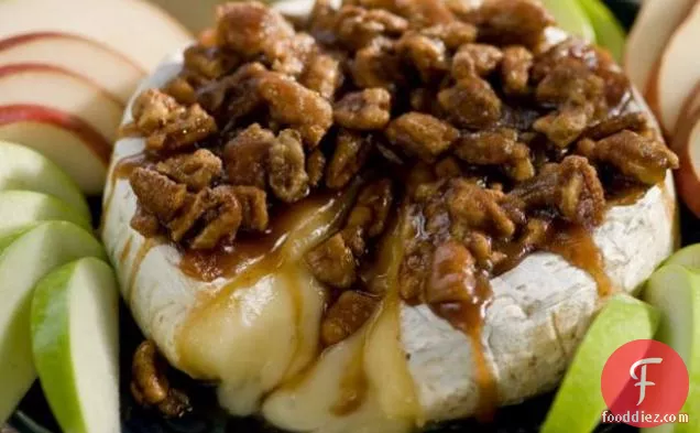 Sugar and Nut Glazed Brie