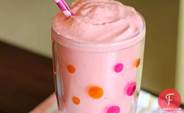 Sparkling Strawberry Lime Smoothie