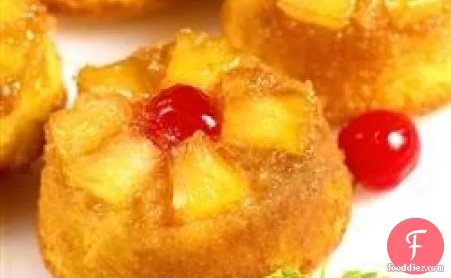 Pineapple Upside Down Cupcakes