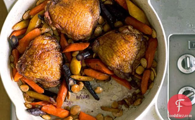 Moroccan Chicken and Carrots