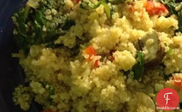 Quinoa सब्जी मिश्रण