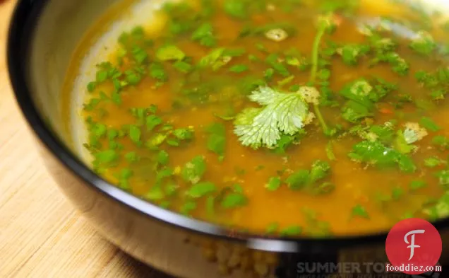 Dosa’s Rasam “Fire Broth”