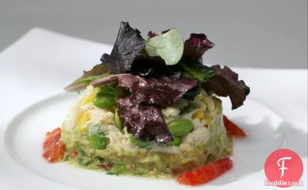 Crab and Guacamole Salad