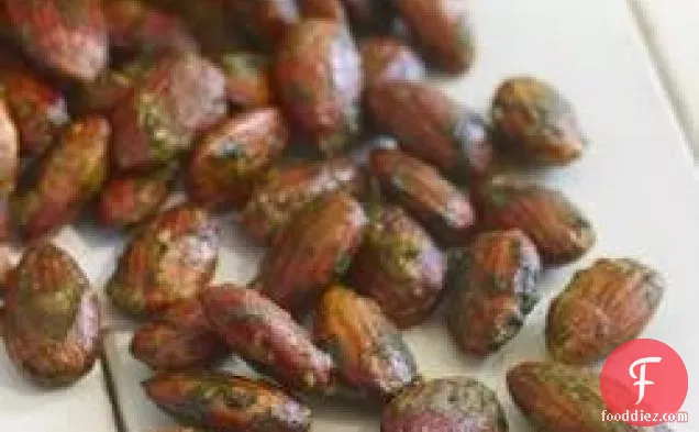 Basil-Pesto Almonds
