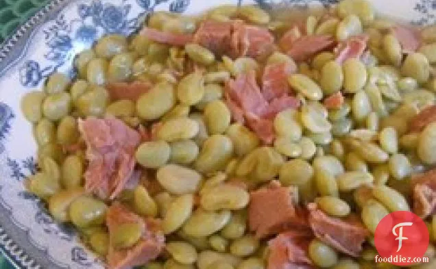 Lima Beans and Ham