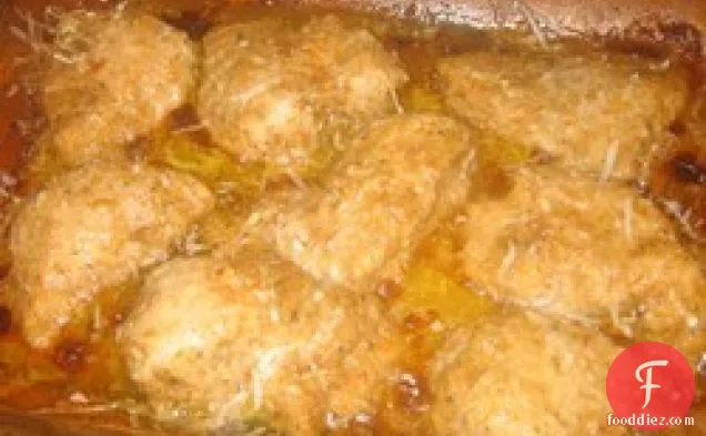 भुना हुआ इतालवी जड़ी बूटी चिकन
