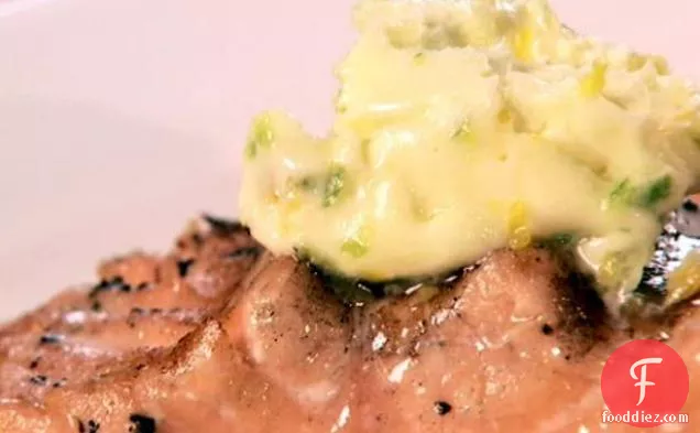 Grilled Salmon with Citrus Butter