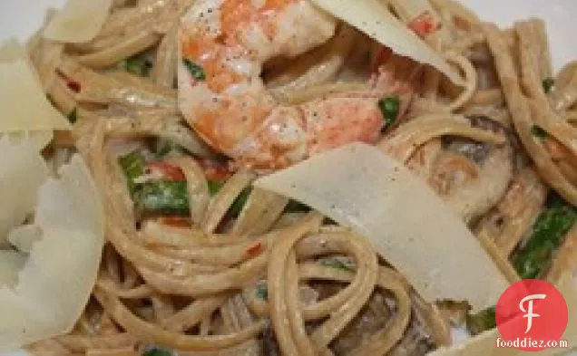 Champagne Shrimp and Pasta