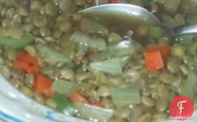 Spicy Lentil Vegetable Soup