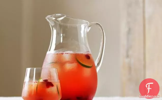 Ginger Cranberry Cocktail (Frozen Vodka or Gin)