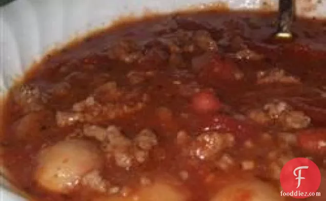 धीमी कुकर बीफ सूप